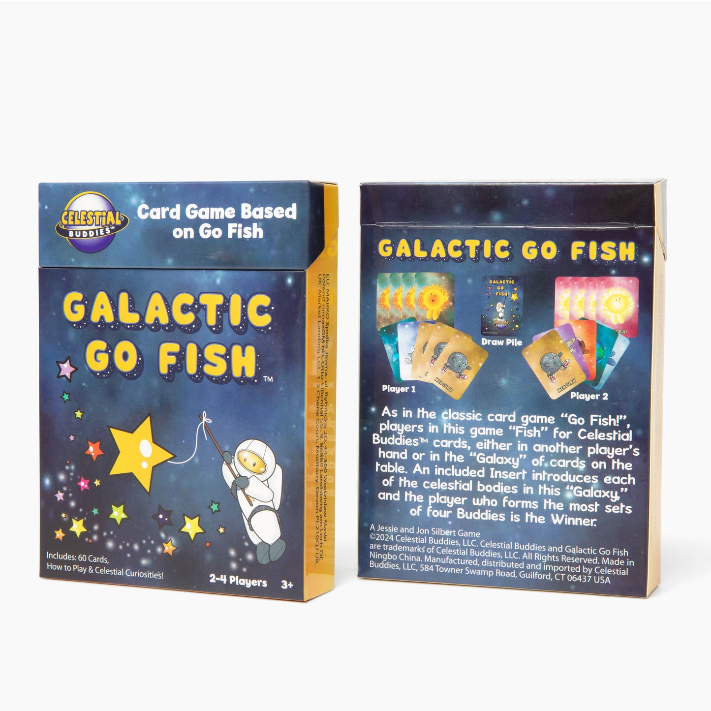 Galactic Go Fish Kids Card Game - Space-Themed Go Fish Game
