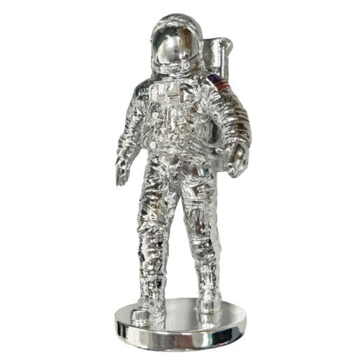 6" Silver Astronaut Statue