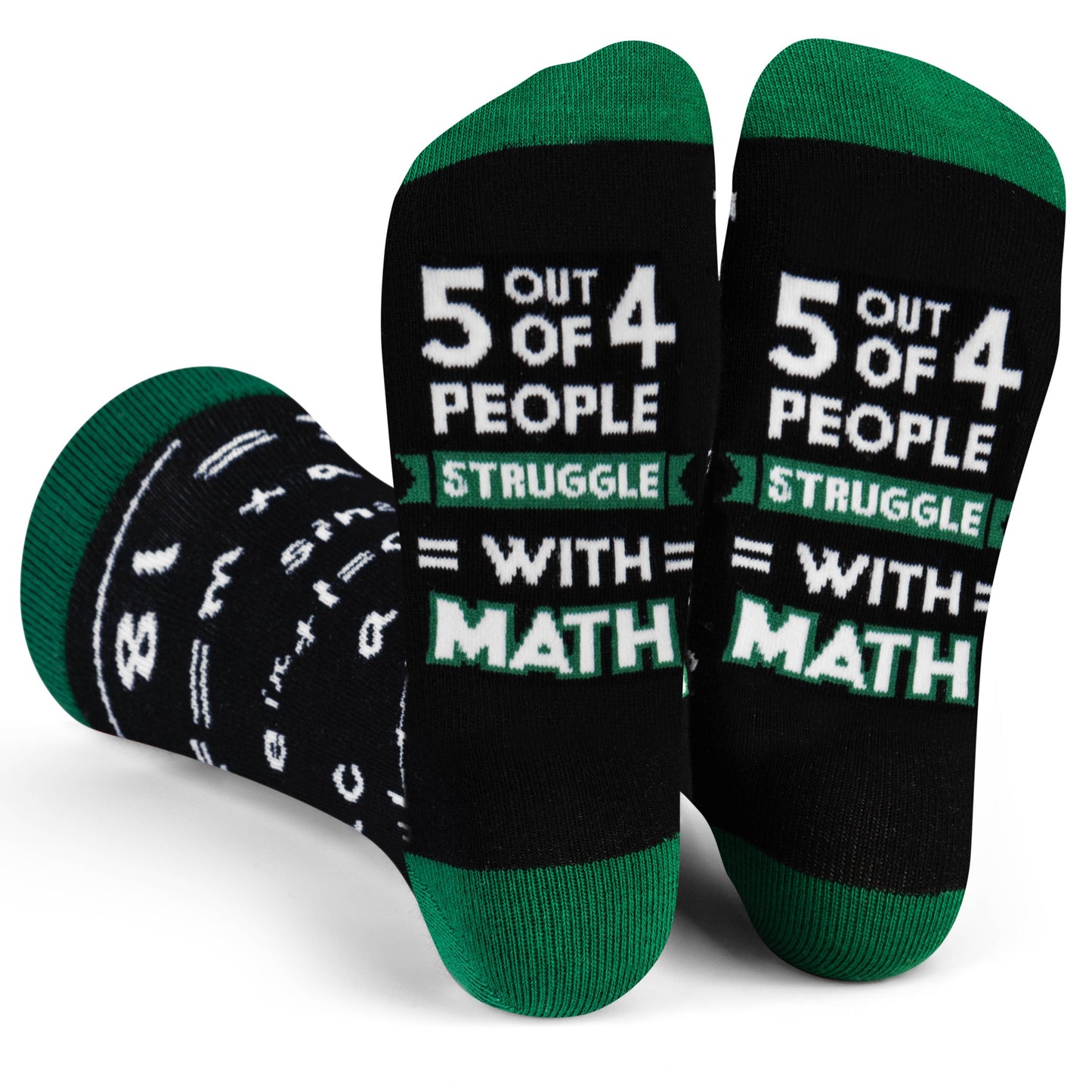 5 Out of 4 People Struggle With Math Socks