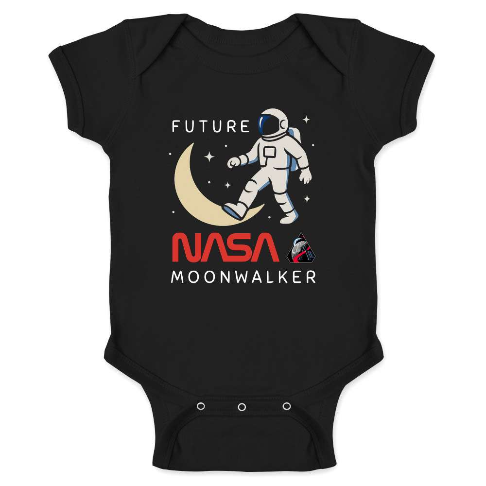 NASA Artemis II Program Future NASA Moonwalker Baby Bodysuit