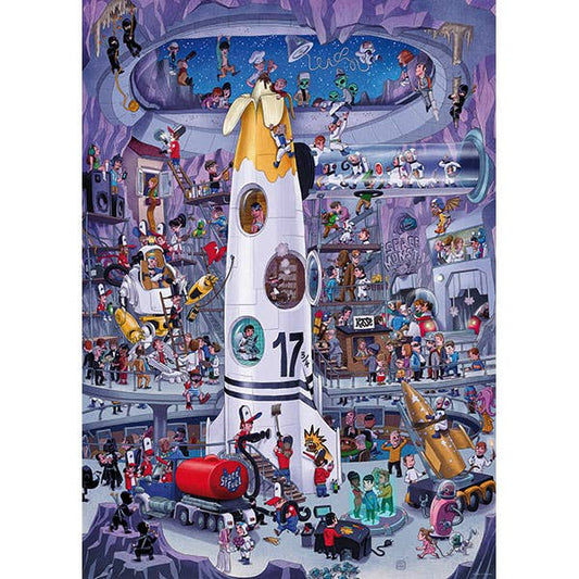 Rocket Launch 1000 Piece Puzzle