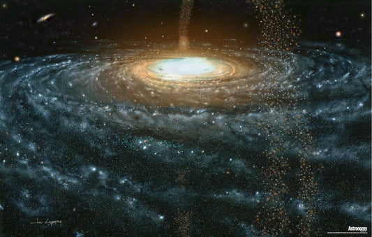 Portrait of the Milky Way Print