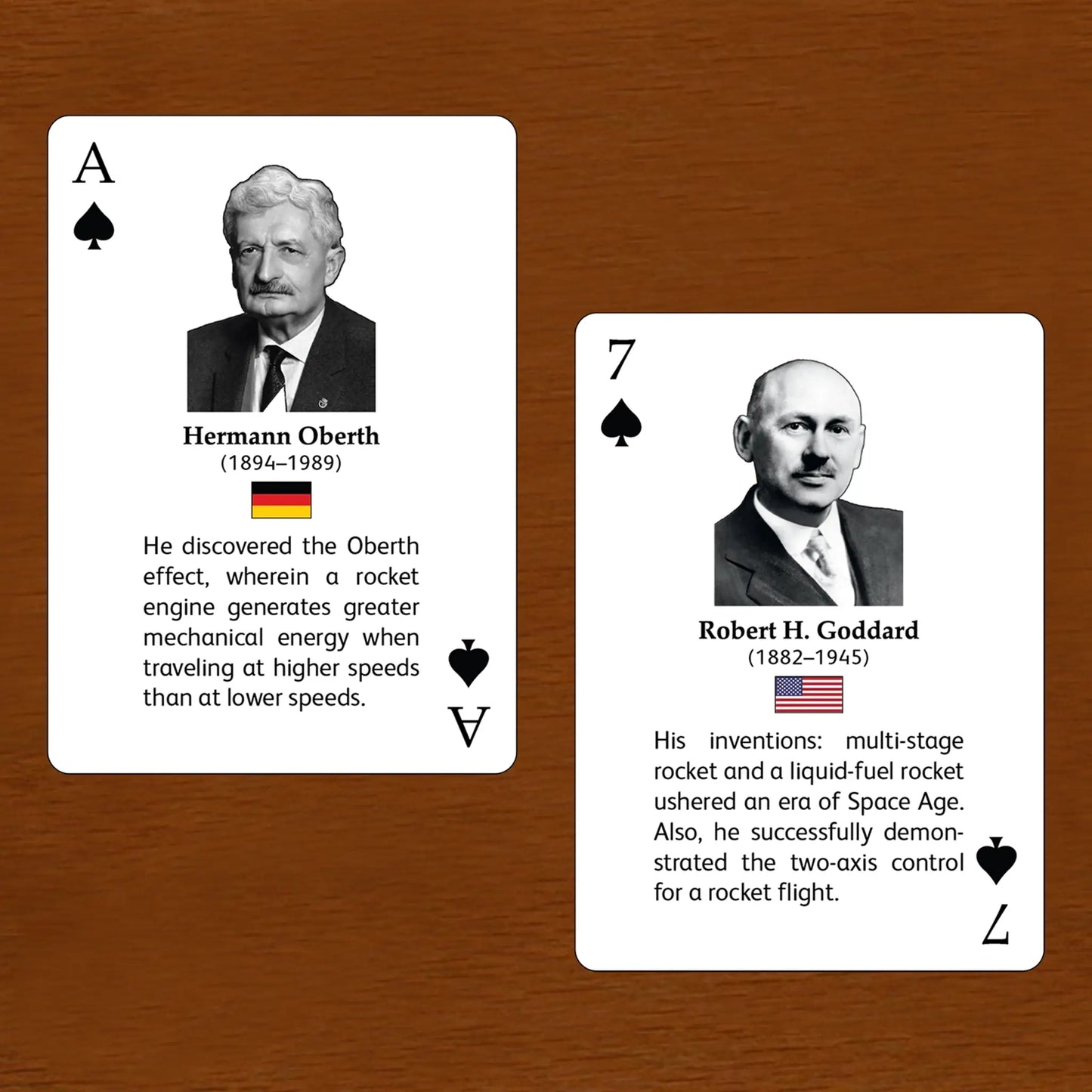 The Rocket Deck Educational Playing Cards