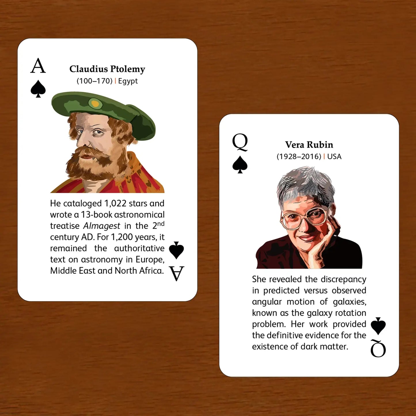 The Space Deck Educational Playing Cards