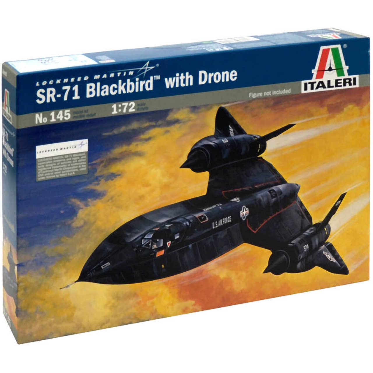 SR-71 Blackbird with Drone 1/72 Kit (0145)