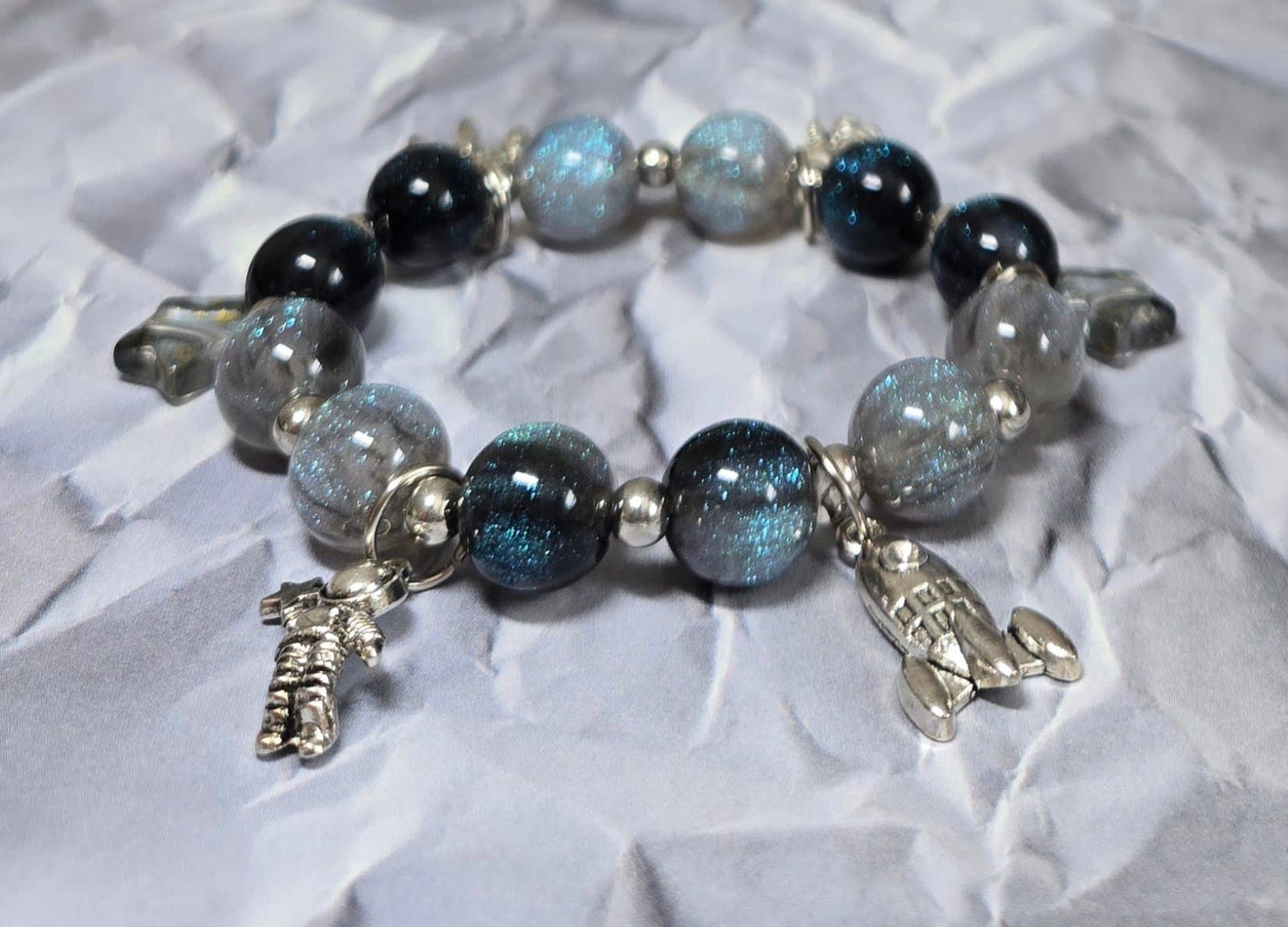 Solar System Galaxy Universe Astron Space Shuttle Bracelet