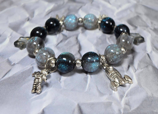 Solar System Galaxy Universe Astron Space Shuttle Bracelet