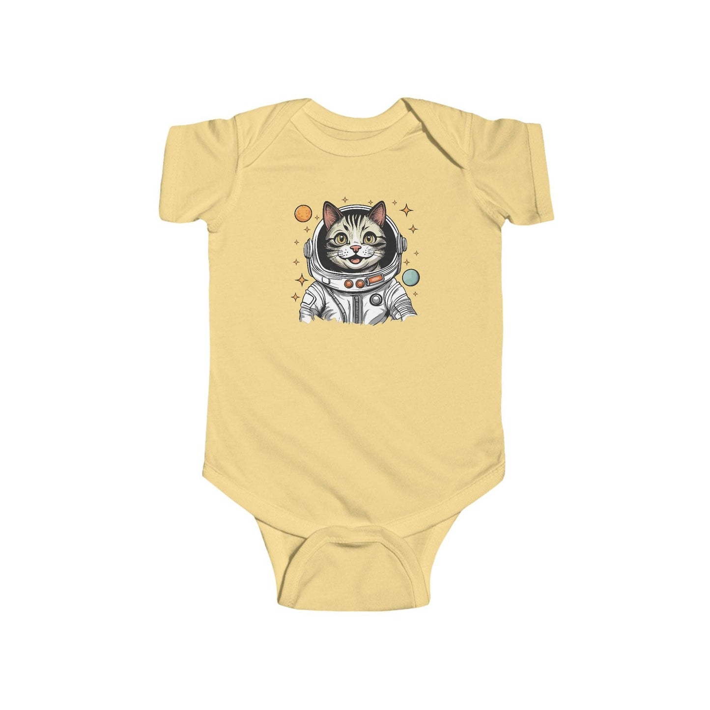 Infant Bodysuit - Astronaut Cat