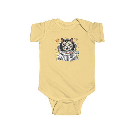 Infant Bodysuit - Astronaut Cat