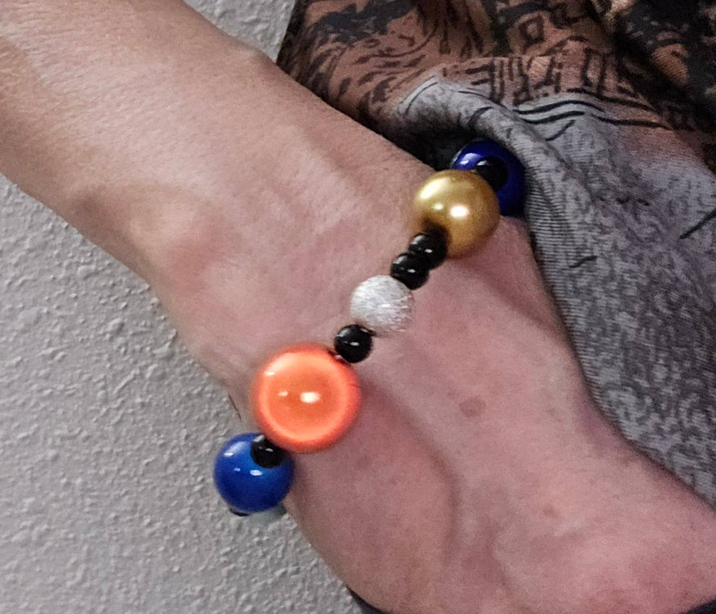 Solar System Galaxy Beaded Planet Bracelet