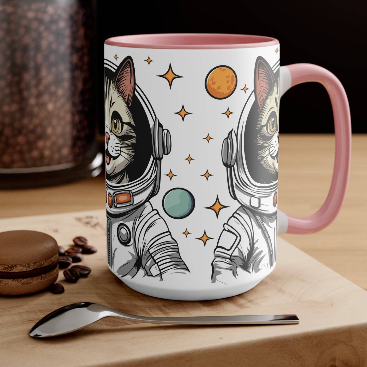 Accent Mug - Astronaut Cat