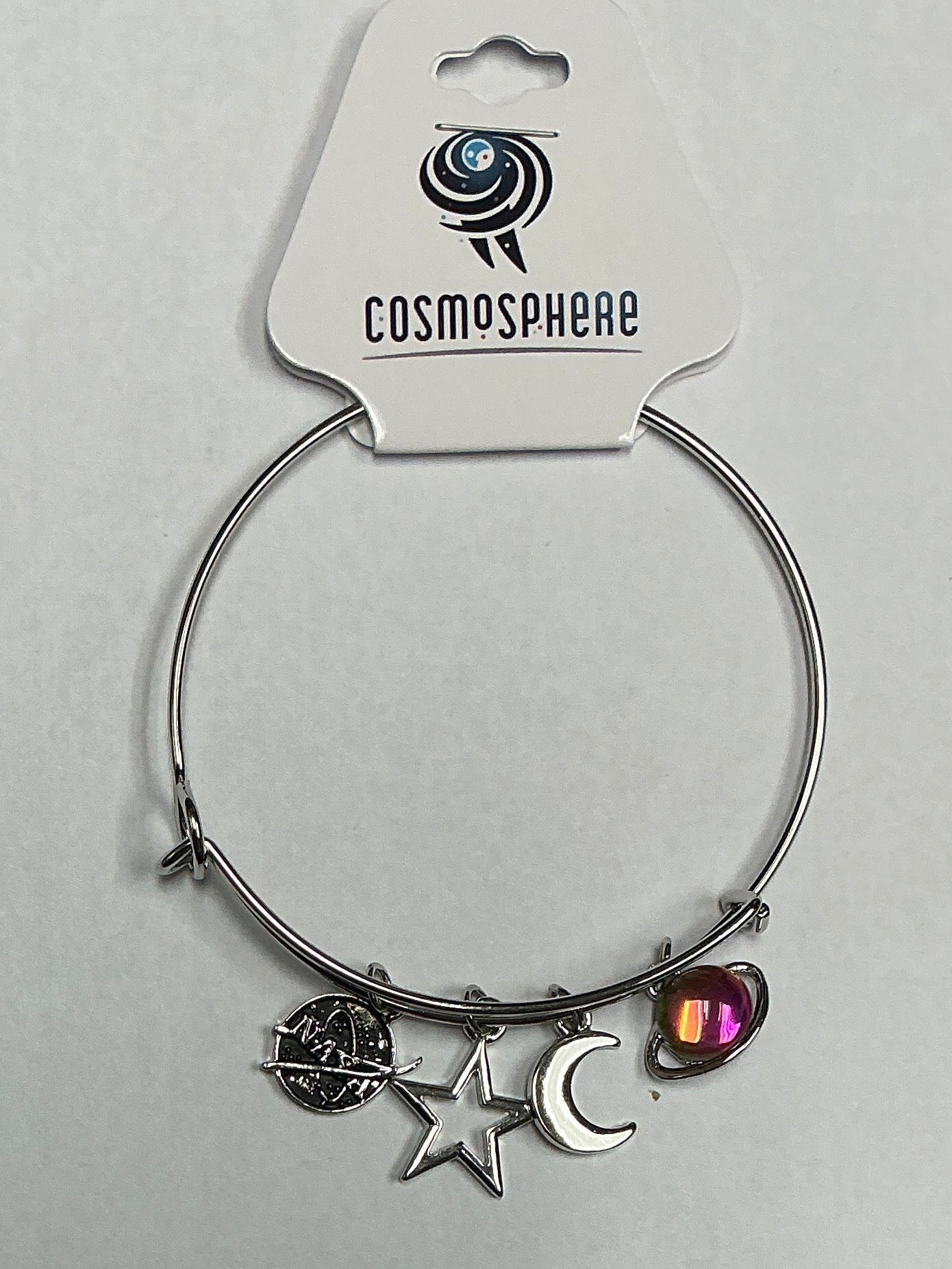 Bracelet w/NASA, Star, Moon, Saturn Charms