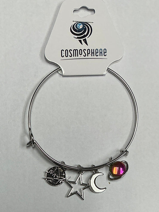 Bracelet w/NASA, Star, Moon, Saturn Charms