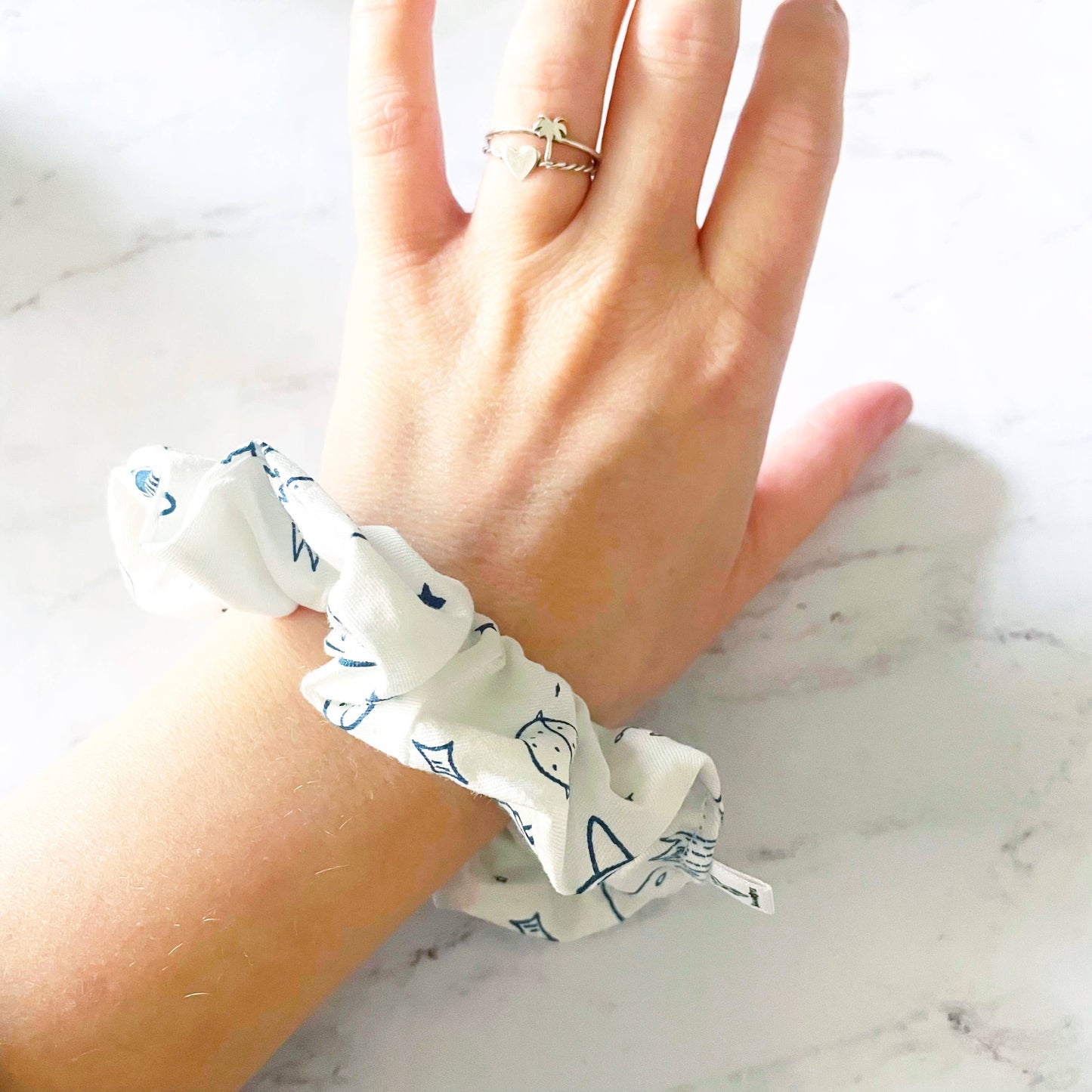 Rocket Ship Scrunchie