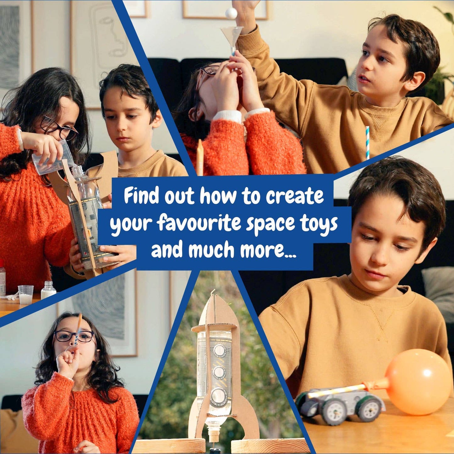 Super Rocket NASA Educational Toy
