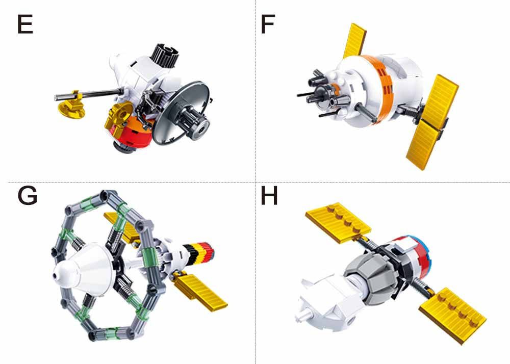 International Space Station Building Brick Kit in Retail Box (510pcs)