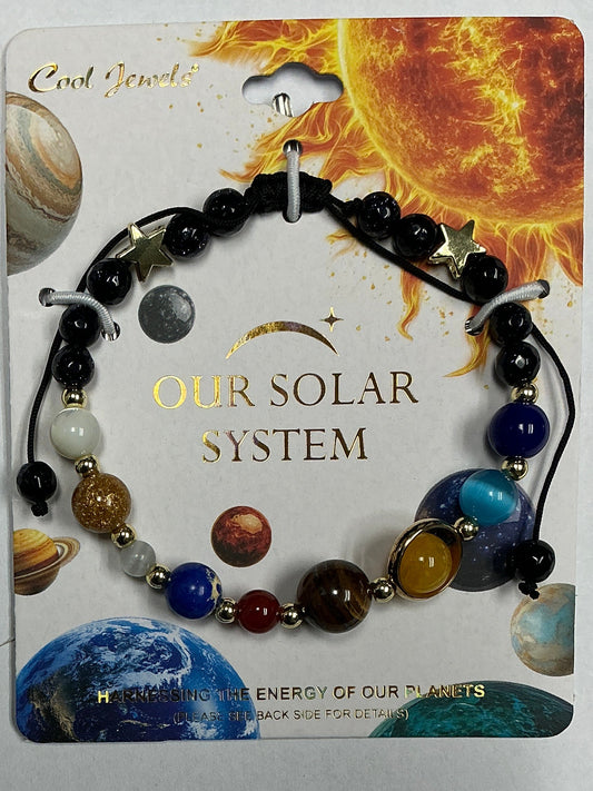 Bracelet Slider Cord Solar System