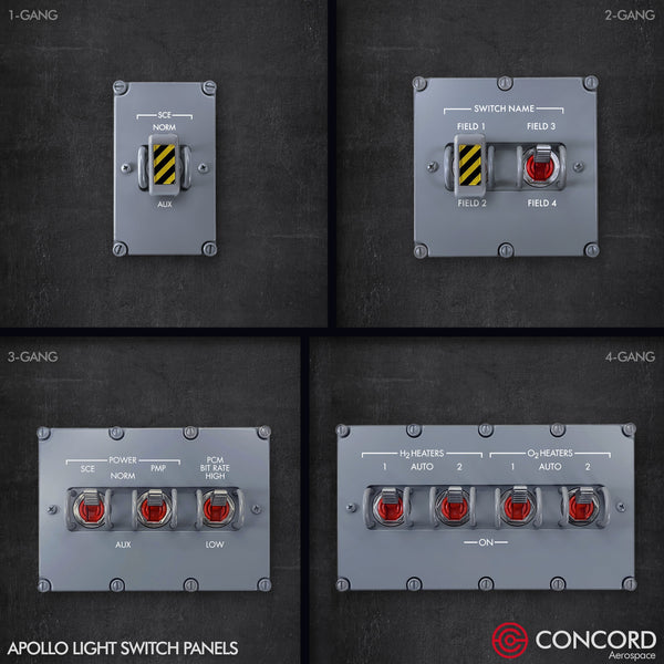 APOLLO LIGHT SWITCH PANEL WALLPLATES – Cosmosphere