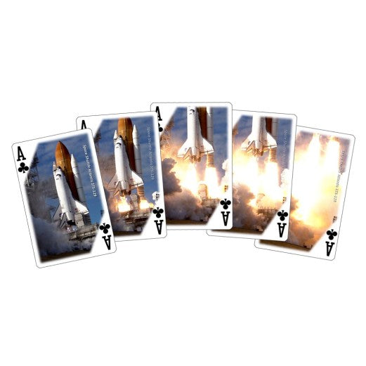 3D Outer Space Playing Cards