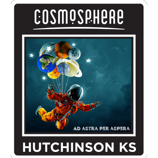 Balloon Astronaut Sticker