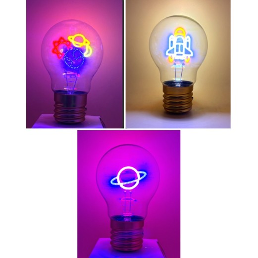 Neon Lightbulb