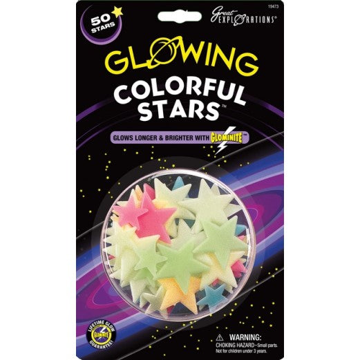 Glowing Colorful Stars