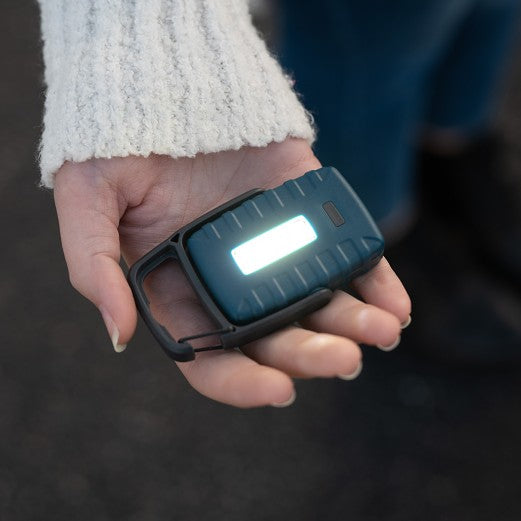 COB White and Red LED Compact and Lightweight Flashlight