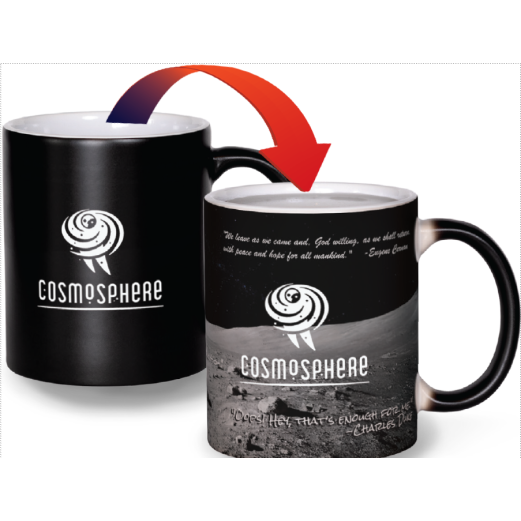 Cosmosphere Moon Quote Magic Mug