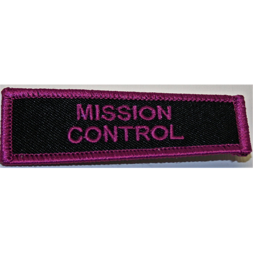 Mission Control Sticker Mission Control Patch – Cosmosphere