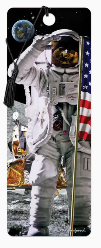3D LiveLife Bookmarks - Moon Landing