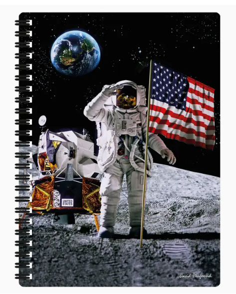 3D LiveLife Notebook - Moon Landing