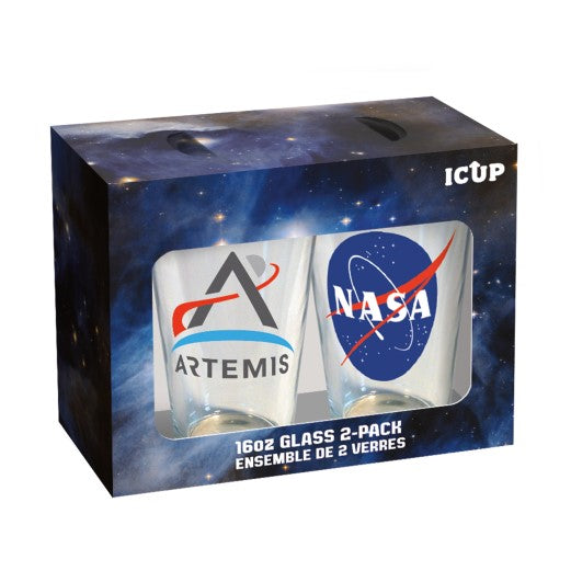 NASA Drinking Glass Set 2pk