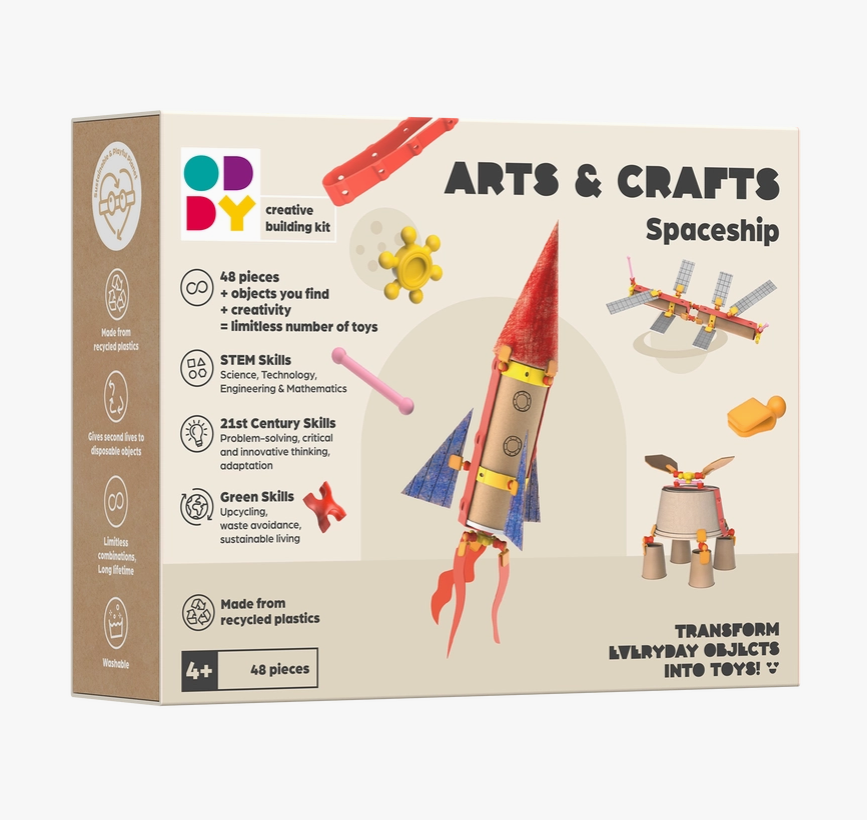 Oddy Arts and Crafts Spaceship Building Kit