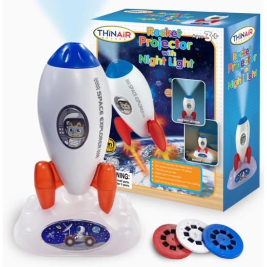 Rocket Projector & Night Light