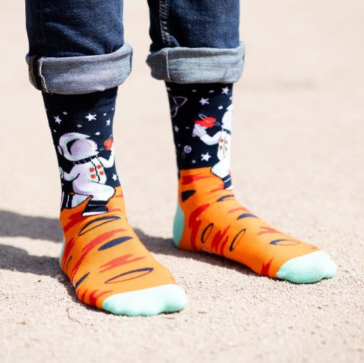 I'd Rather Be Living On Mars Socks