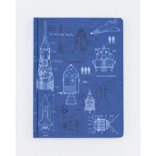 Rocketry Hardcover Notebook