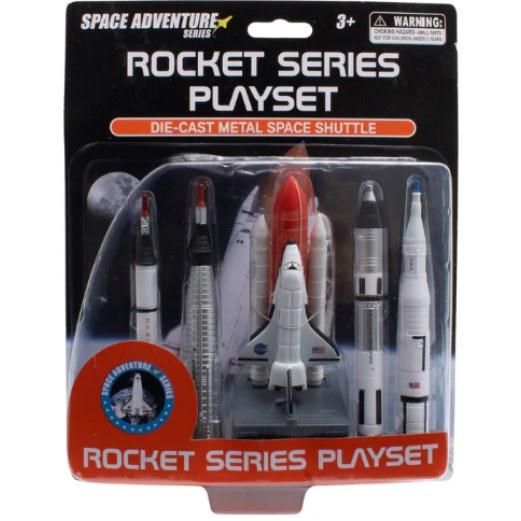 SPACE ADVENTURE ROCKET SERIES PLAYSET
