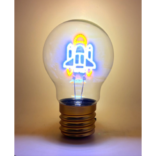 Neon Lightbulb