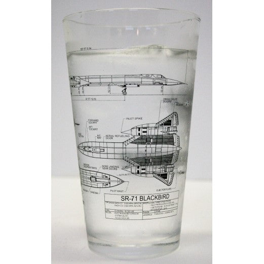 SR-71 Pint Glass