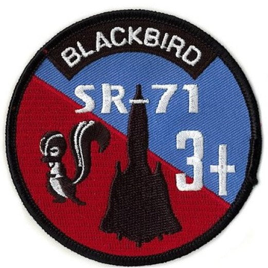 SR-71 3+ Skunkworks Patch