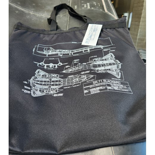 Sr-71 Black Tote