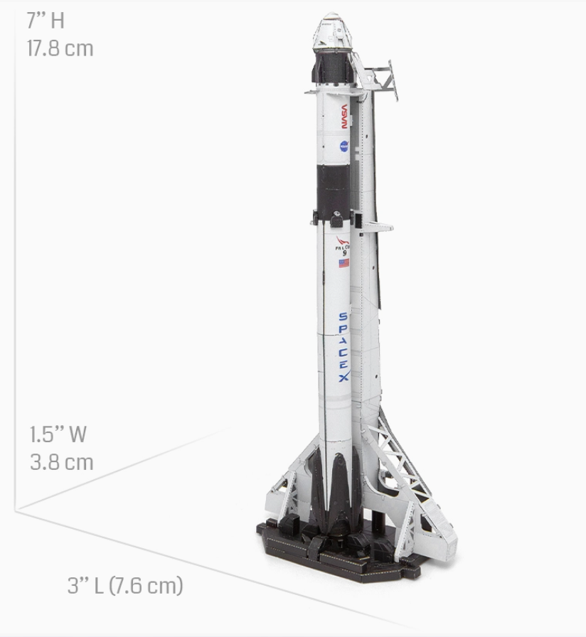 Metal Earth Falcon 9