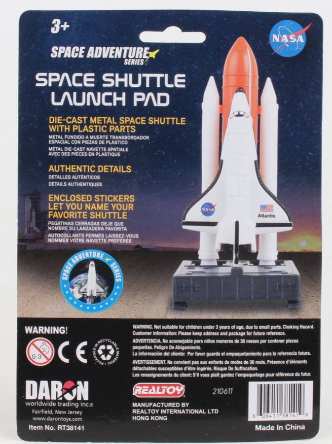 Space Shuttle on Launch Pad