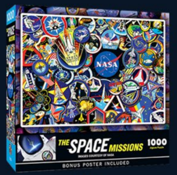 The Space Missions 1000pc Puzzle