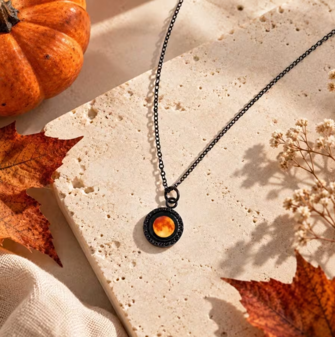 Harvest Moon Salem Moonglow Necklace