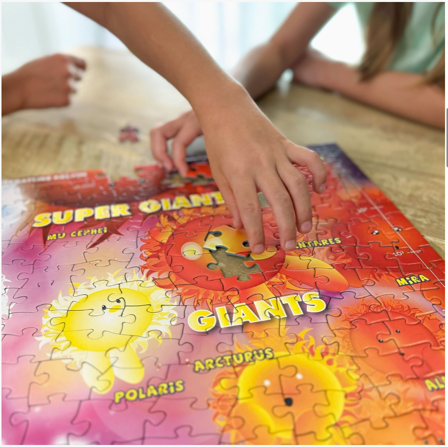 So Many Stars 500-Piece Educational Space Jigsaw Puzzle