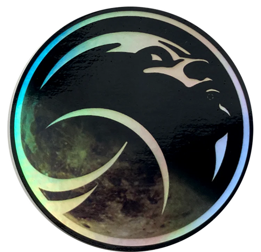 Woman on the Moon Artemis Metallic/Holographic Sticker