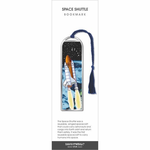 Space Shuttle Bookmark