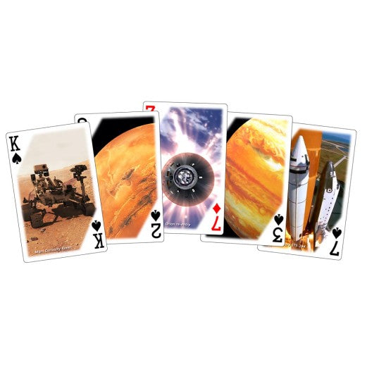 3D Outer Space Playing Cards
