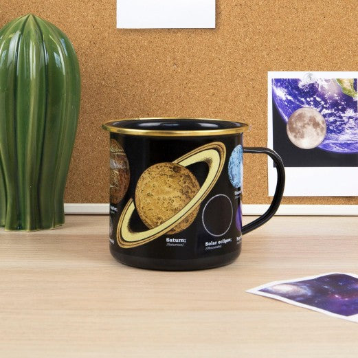 Space Enamel Mug